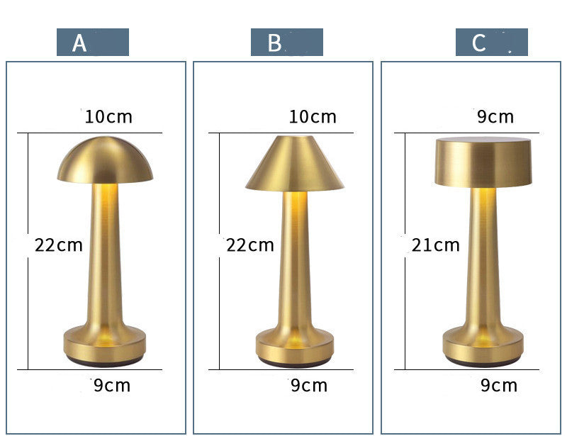 Vintage Metal Table Lamp