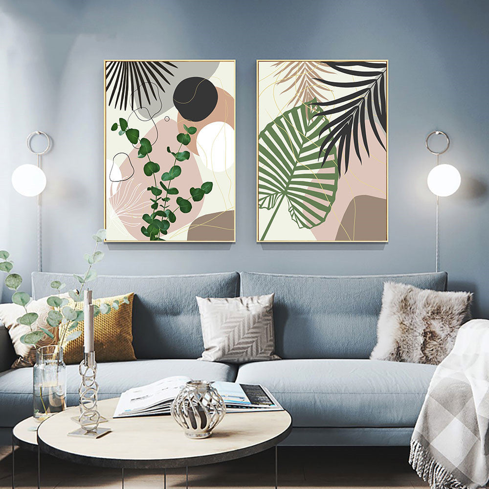 Tropical Plant Leaf Wall Art