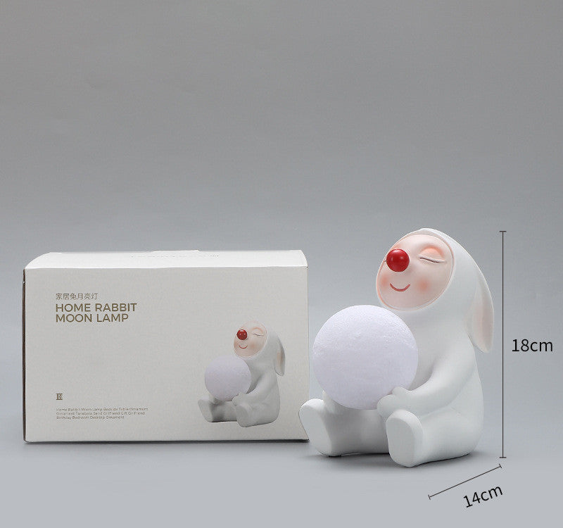 Cute Moon Ornament