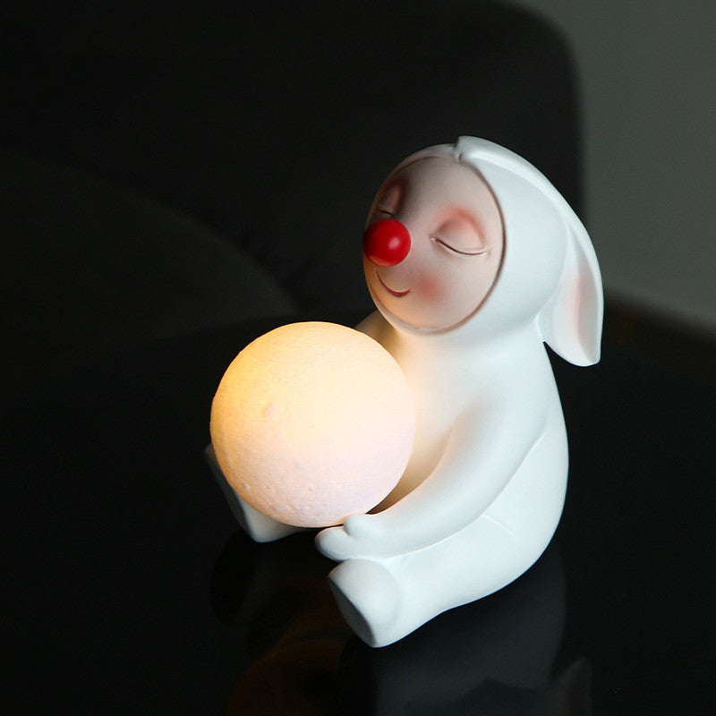 Cute Moon Ornament